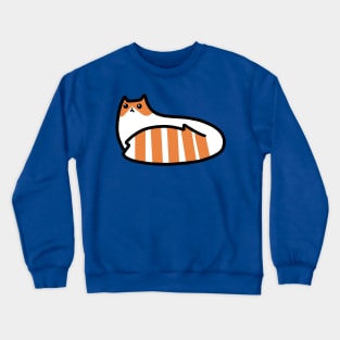 Striped Tail Kitty Crewneck Sweatshirt